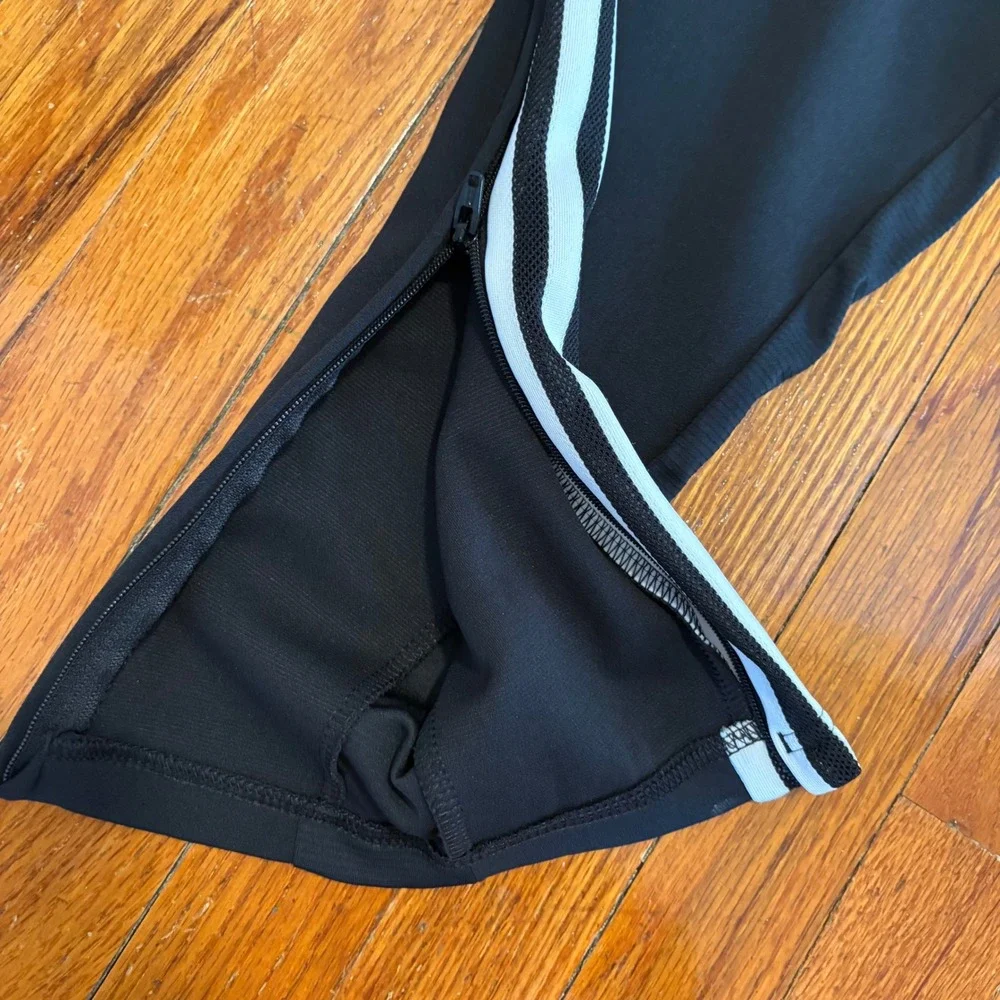 Adidas Mens Large Track Pants Black MLS Soccer Training Joggers Aeroready